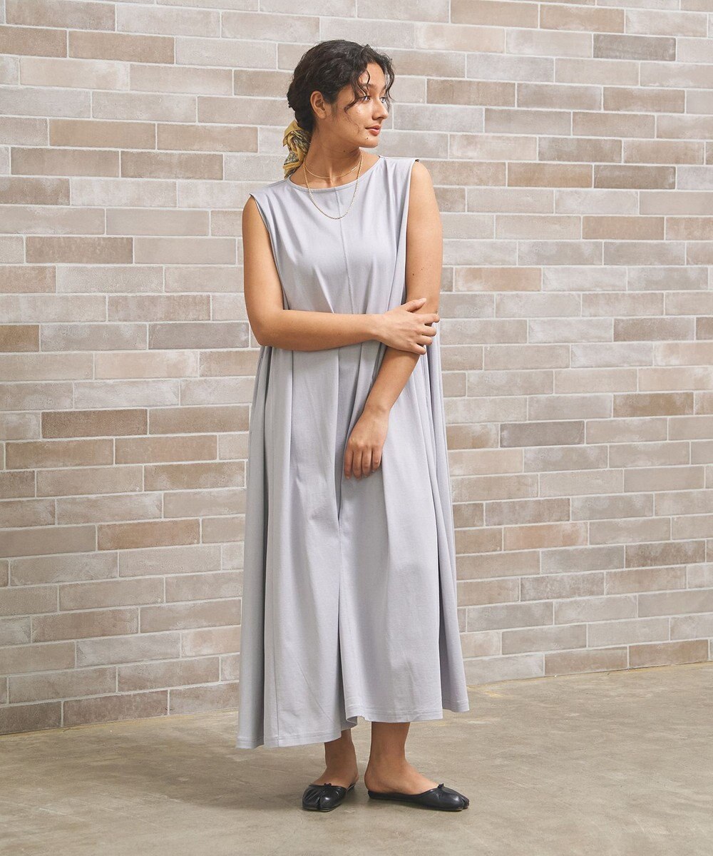 J.PRESS YORK STREET 【WOMEN】タックポイントワンピース 