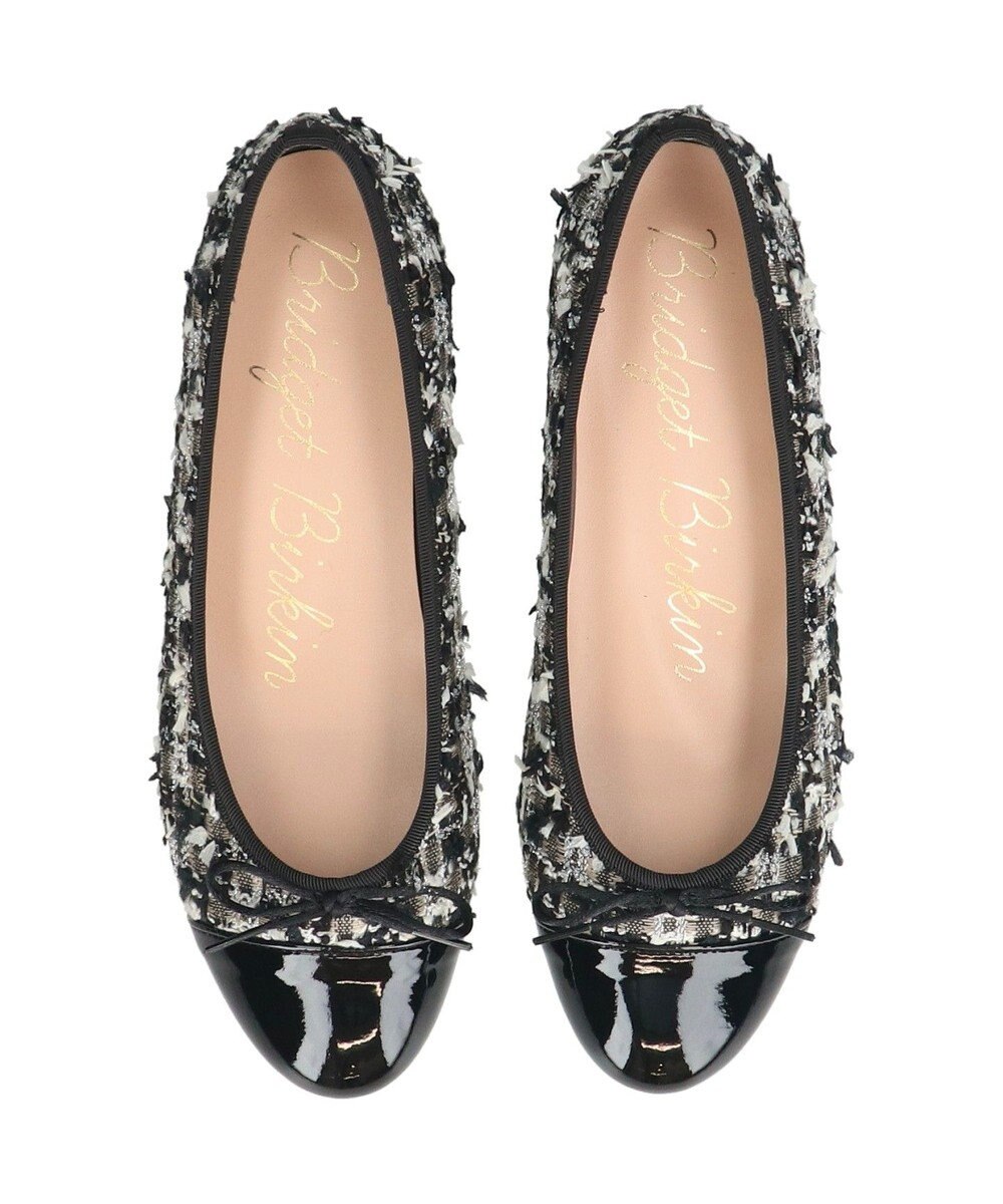 Bridget Birkin 【Bridget Birkin】ラメツイードバレエシューズ 