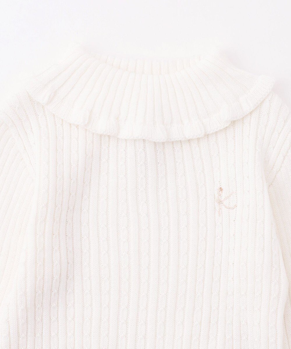 組曲 KIDS 【80-100cm】リブ ニット 