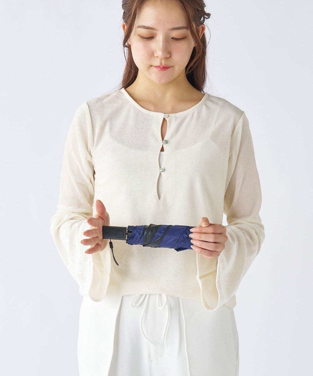 MOONBAT 【遮光100％/超軽量/自動開閉】マジで軽い傘 晴雨兼用 折りたたみ日傘 マジカルテックプロテクション 50cm 