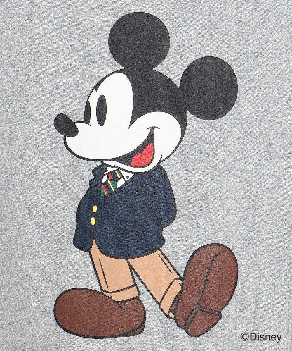 J.PRESS MEN 【DISNEY COLLECTION】【UNISEX】フロントイラストTシャツ / ミッキーマウス 
