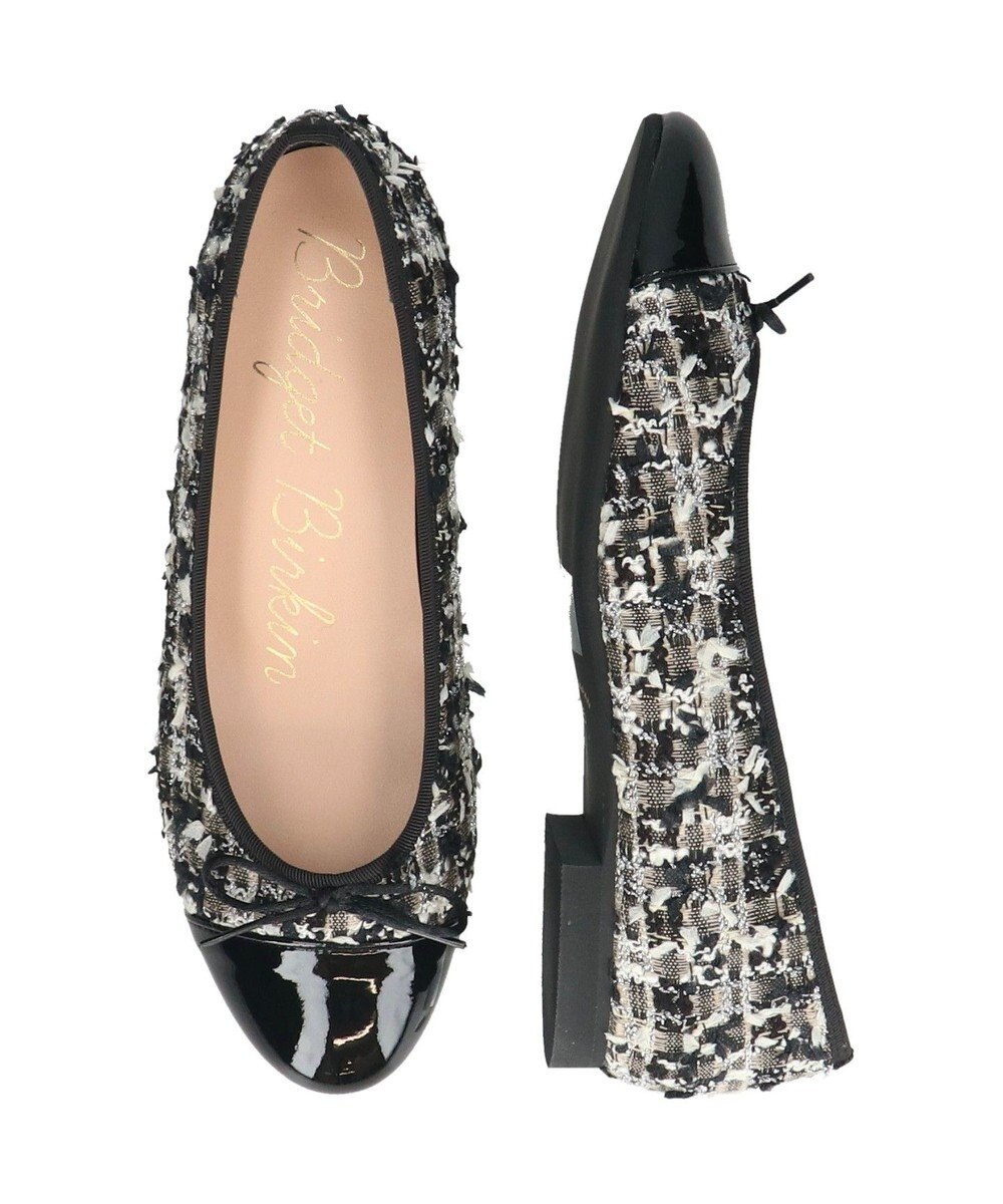 Bridget Birkin 【Bridget Birkin】ラメツイードバレエシューズ 