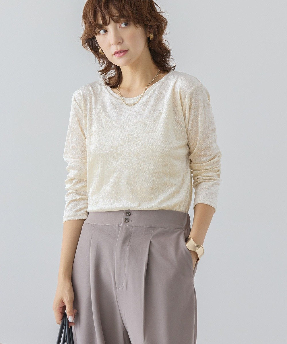 AMERICAN HOLIC シアーベロアプルオーバー 