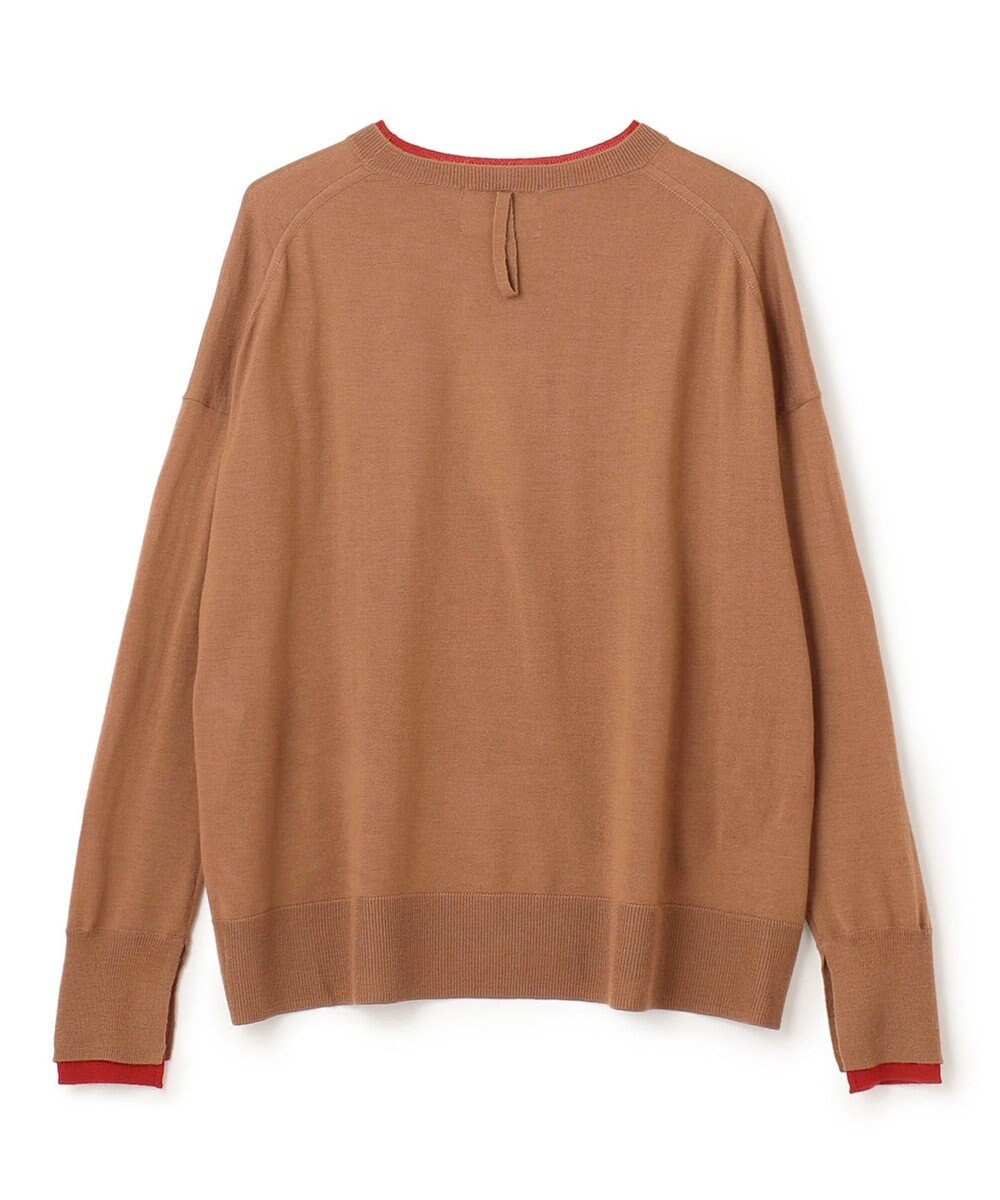 BEIGE， 【S-size】LA MONNAIE / クルーネックニット 