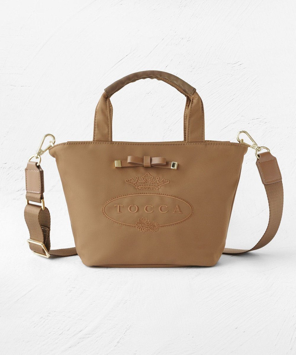 TOCCA CARVED LOGO POCHETTE ナイロンバッグ 