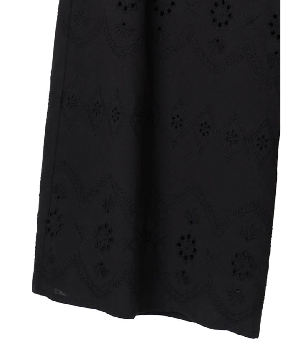 Green Parks ■ＥＳＣＡＲ　ローン刺繍フレアパンツ 