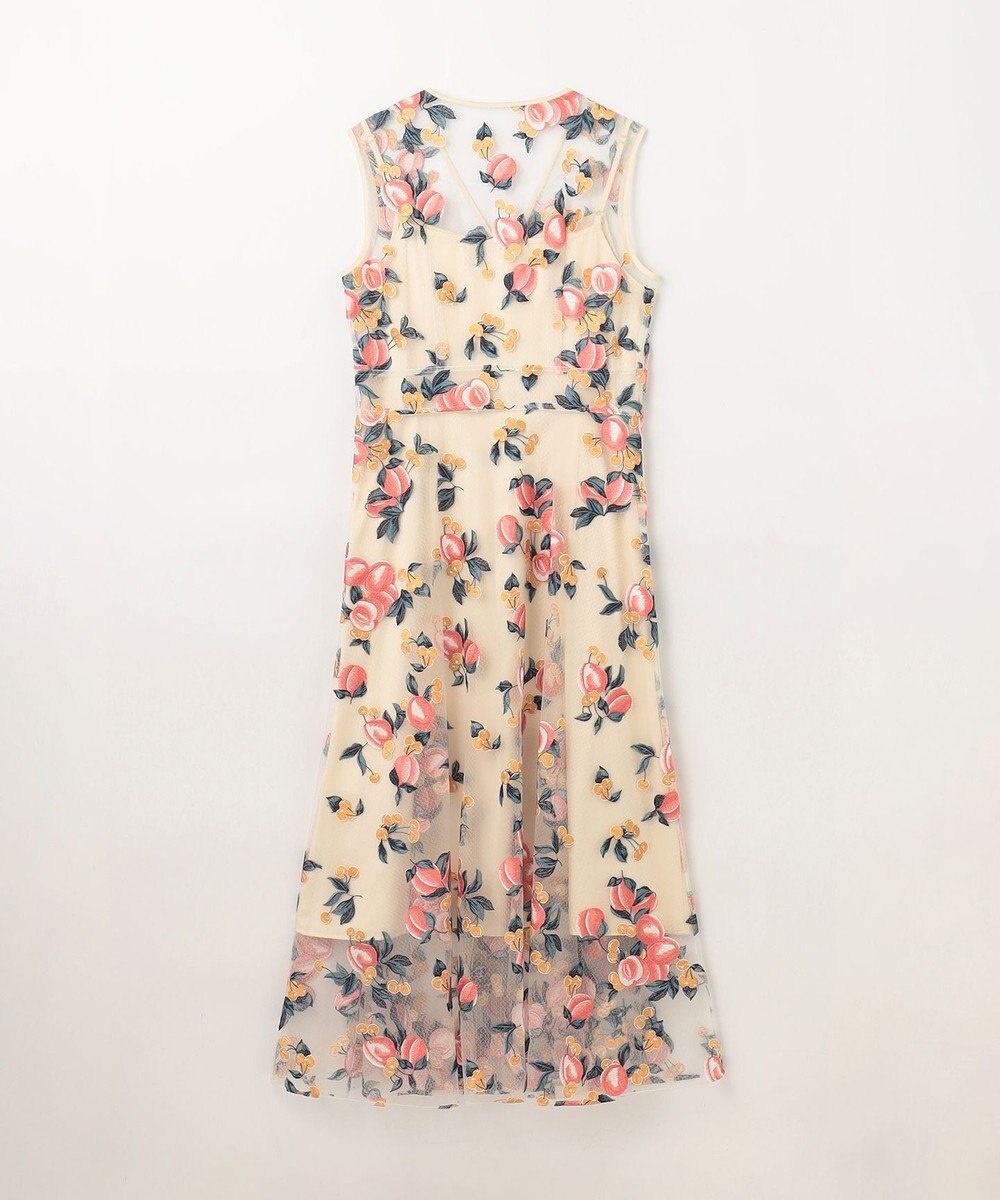 GRACE CONTINENTAL サマーフルーツ刺繍ワンピース 