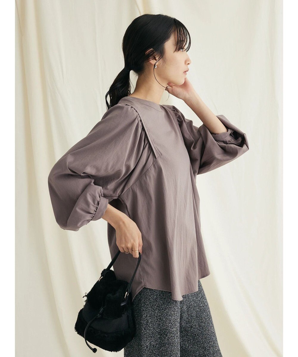 CRAFT STANDARD BOUTIQUE レーヨンデシンドルマンブラウス 