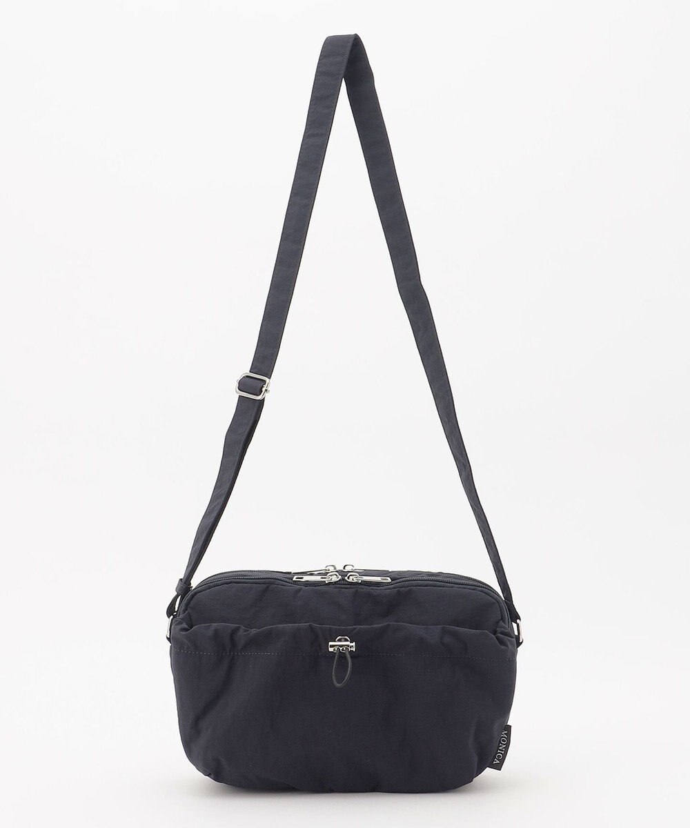 LA BAGAGERIE 【MONICA】クリンクルナイロン　ドロストショルダーバッグ 