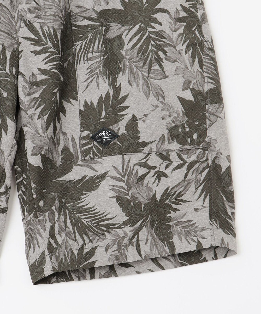 JOSEPH ABBOUD MOUNTAIN 【UNISEX】軽量/ECO撥水 3Dエンボスリーフショーツ 