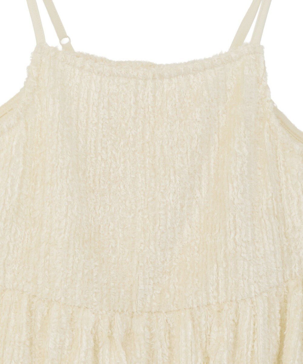 Green Parks 表面感ベロアバルーンキャミビスチェ 