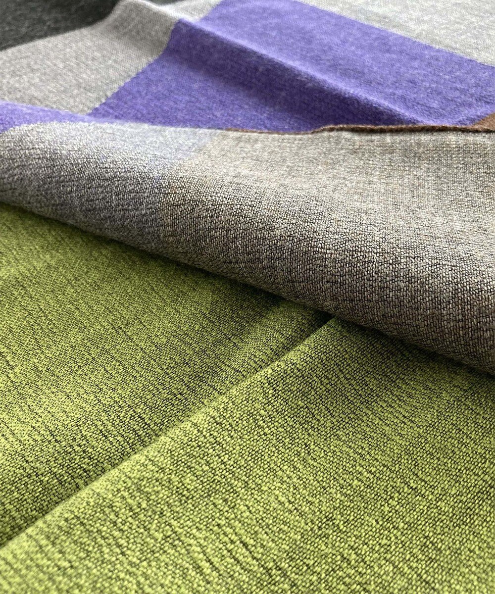 POLS ウールジャカードストール 