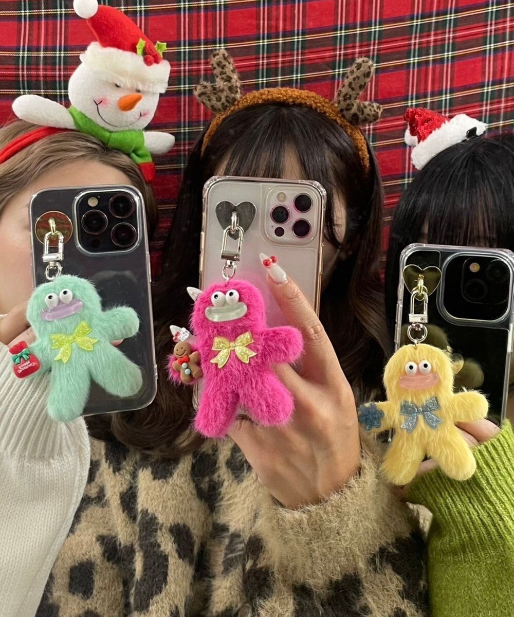 WEGO ミニメリクリモンスターぬいぐるみキーホルダー 