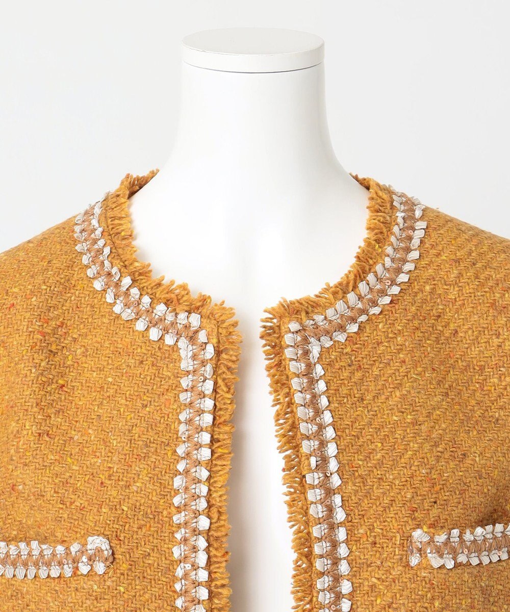 23区 S 【R(アール)】カラーツイード ジャケット 