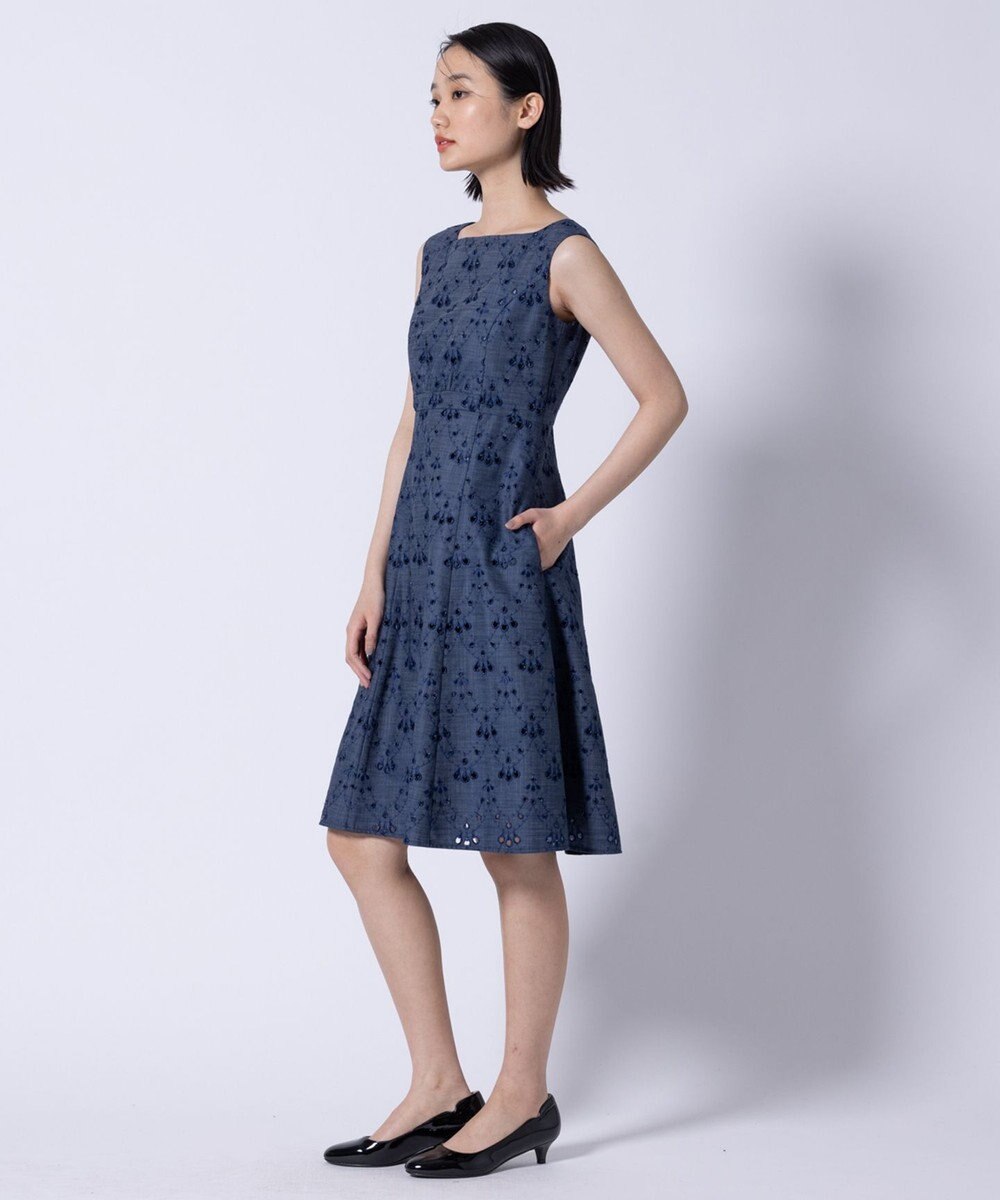 TOCCA 【洗える】PEACOCK TAIL LACE ドレス 