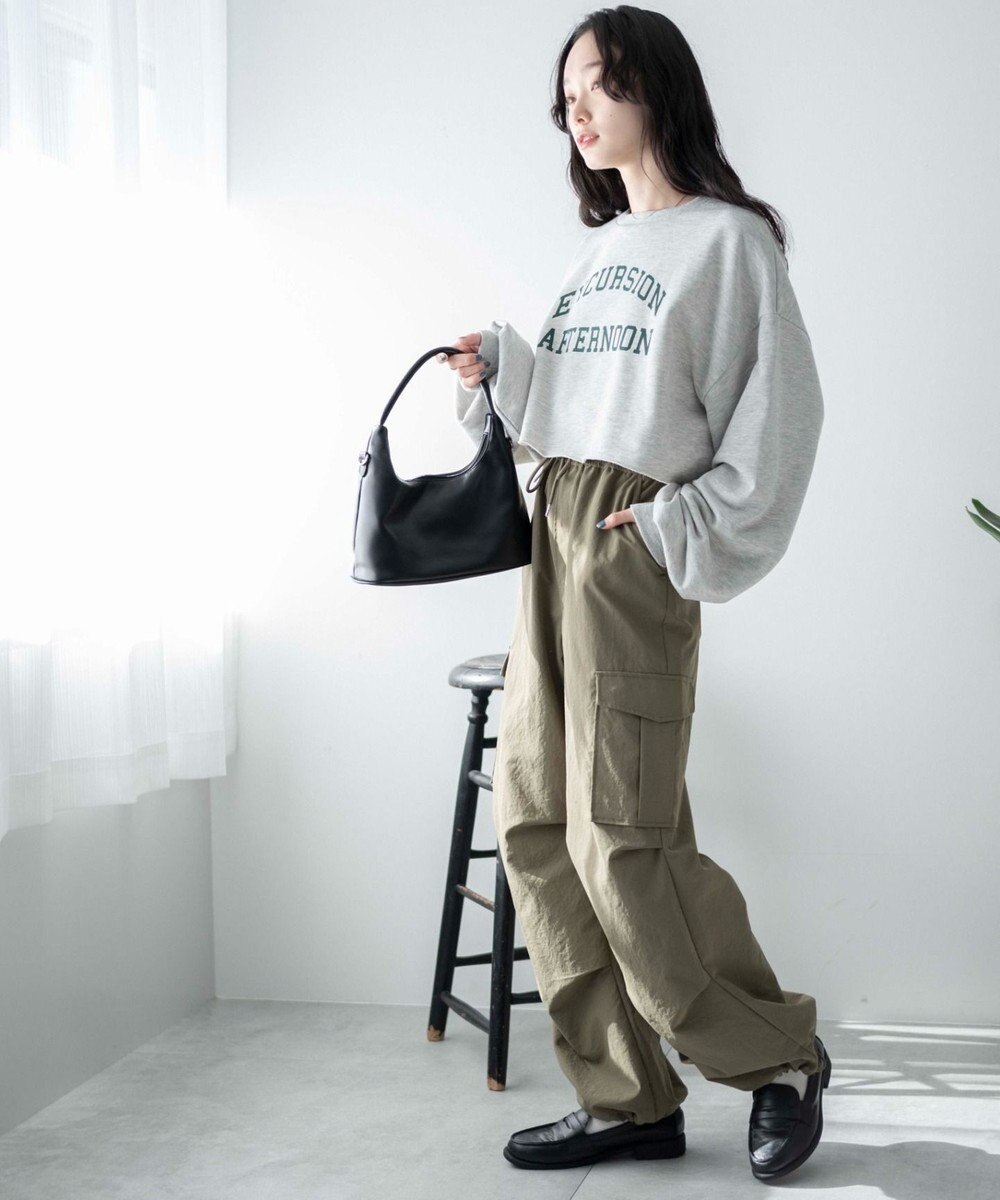 WEGO ヴィンテージライクショートスウェット 