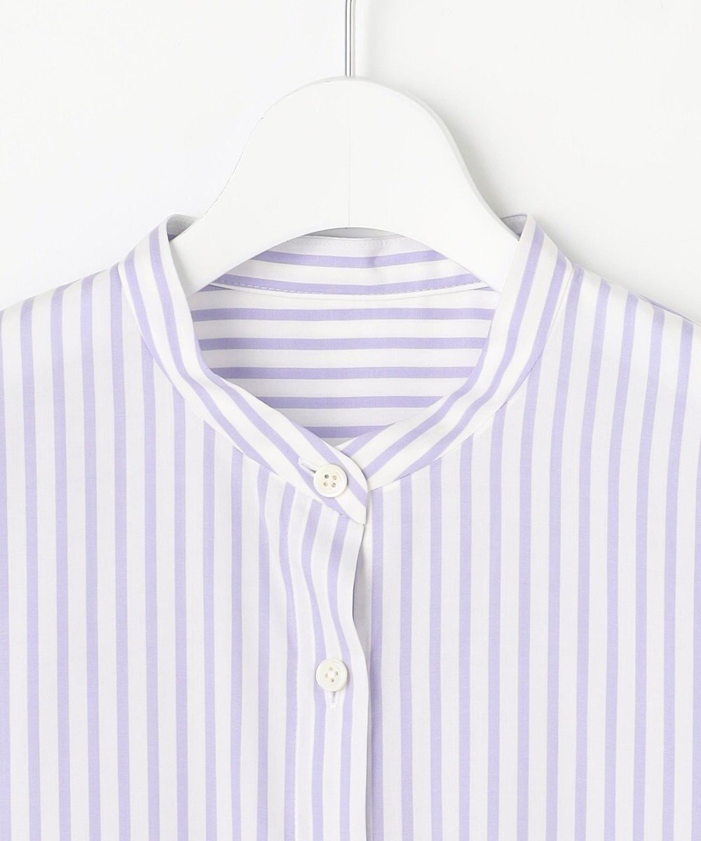 自由区 L SOMELOSバンドカラー ブラウス 