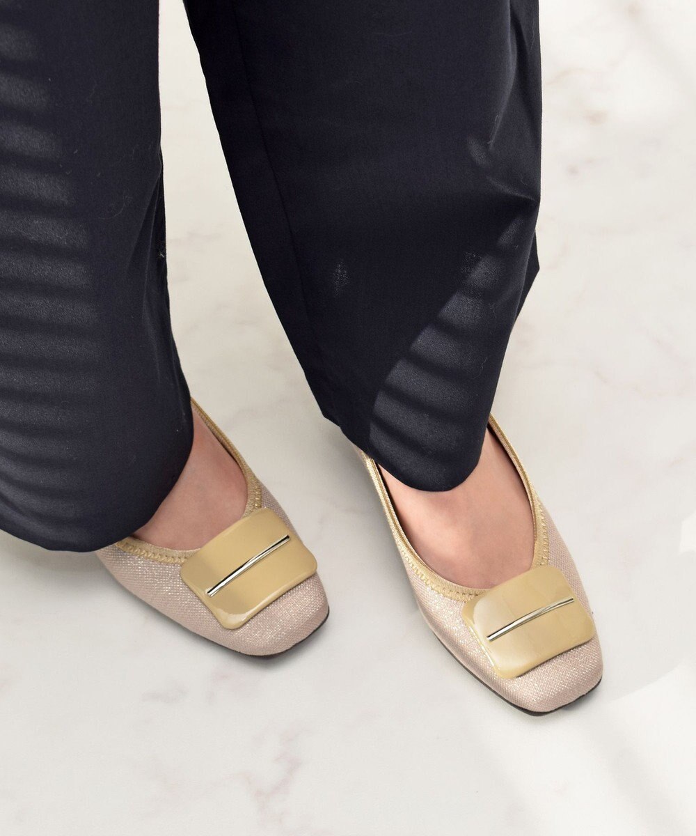 Bridget Birkin 【Bridget Birkin walk】バックルモチーフウォーキングパンプス 