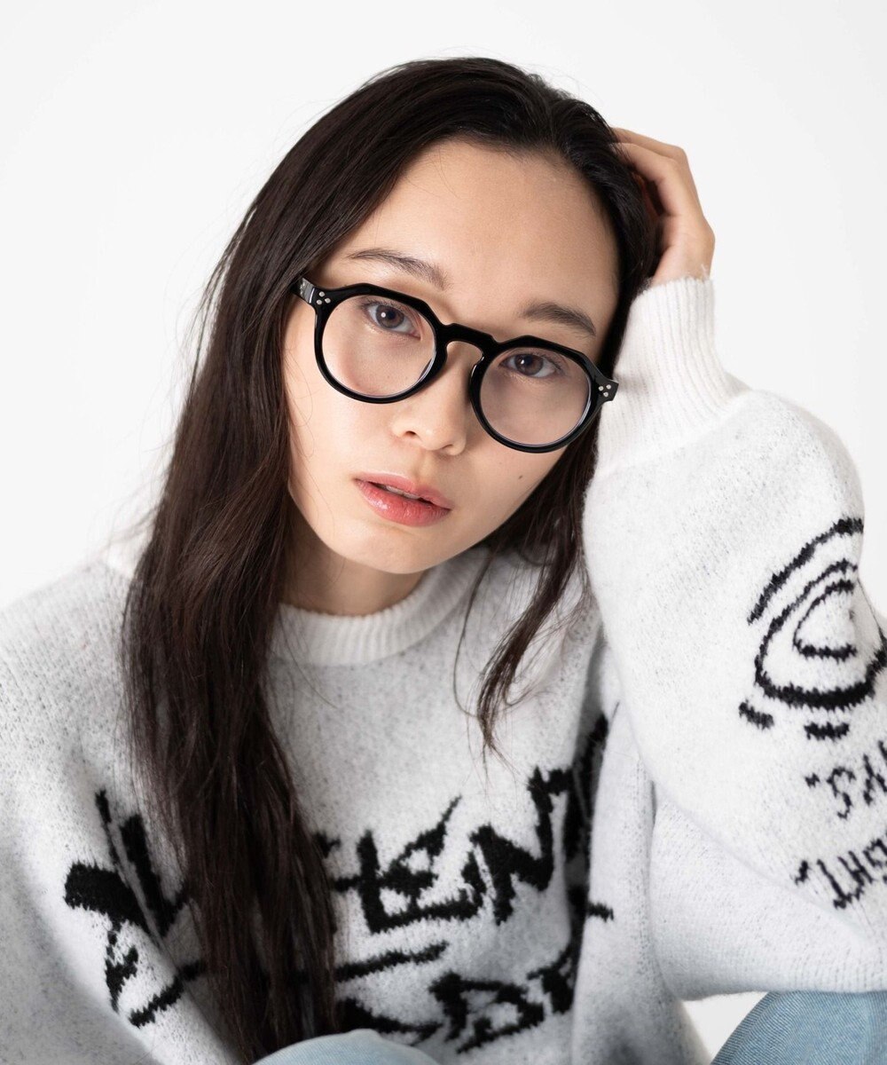 WEGO 【ユニセックス着用ITEM】セルフレームクラウンパントアイウェア 