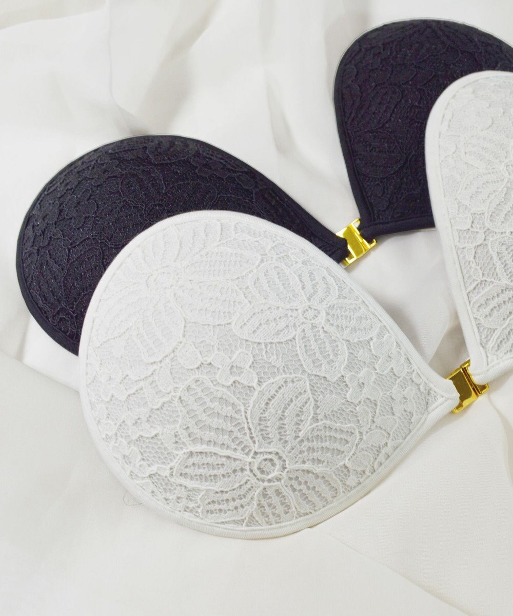 BRADELIS New York 【NuBra / ボリュームアップ】パテッドヌーブラ ロゼ シャルム 蒸れにくい バックレス コレクション デザインヌーブラ 正規品 