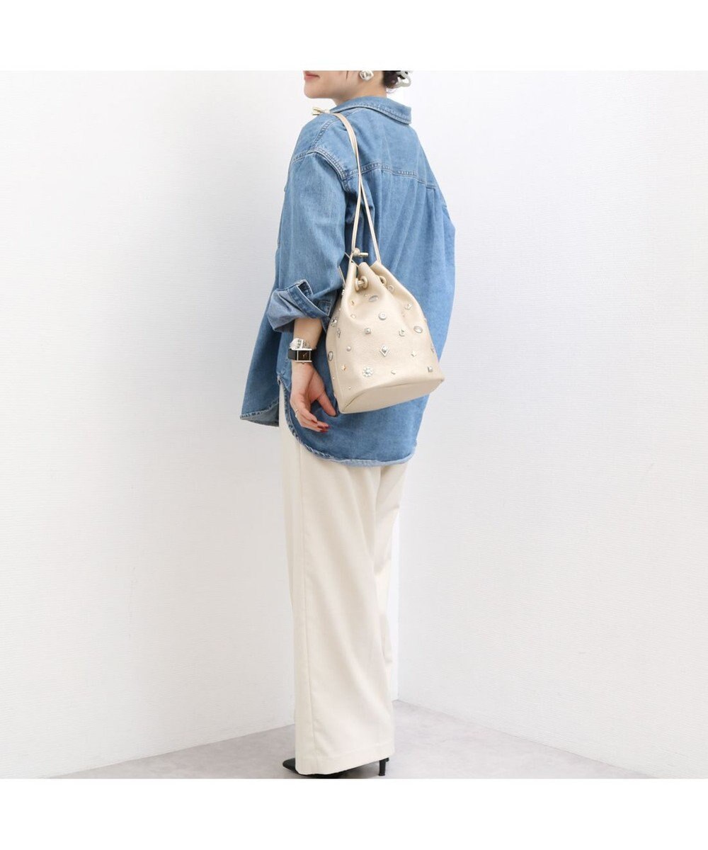 UNBILLION カカトゥ kakatoo / WEB限定ビジューミックスチャーム ドロストバッグ 