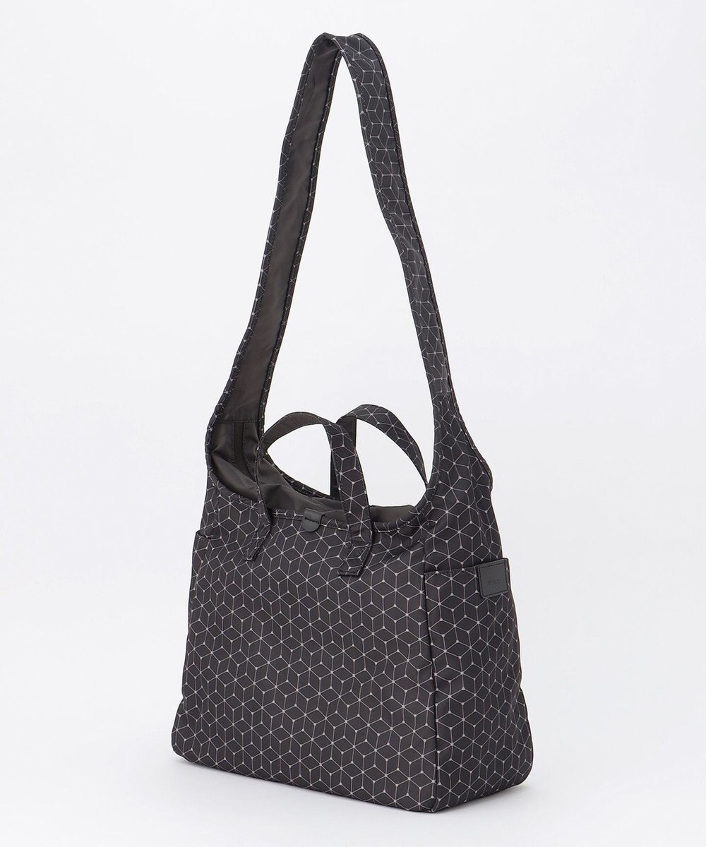 Y'SACCS キュービック×ポイントドット　2WAYトート＆ショルダー　Mサイズ 