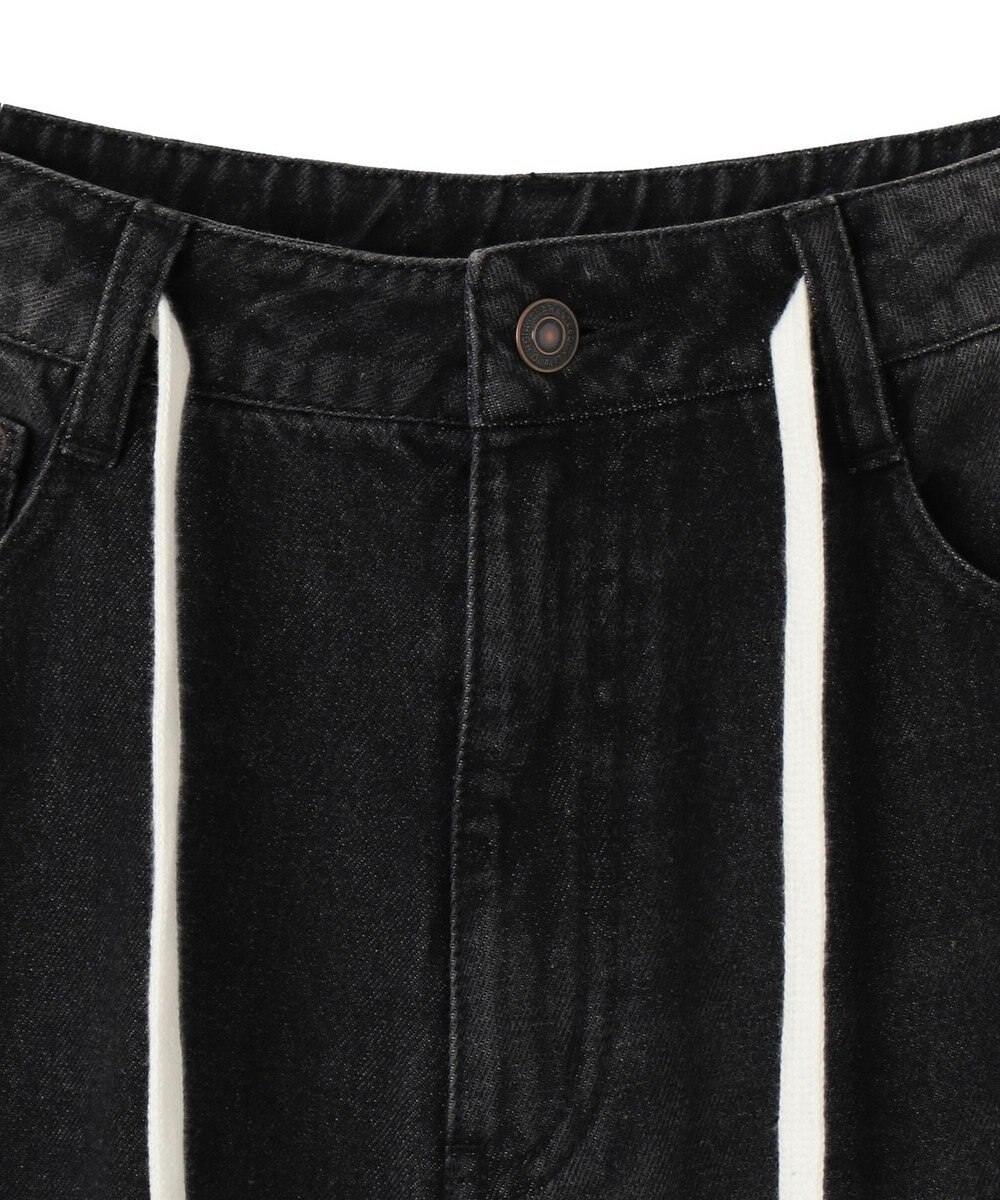 WEGO ウエストドロストダブルニーバギーハーフパンツ 