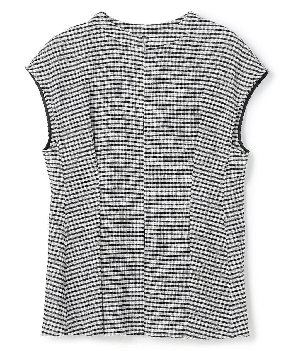 uncrave ギンガムチェック ジレブラウス 