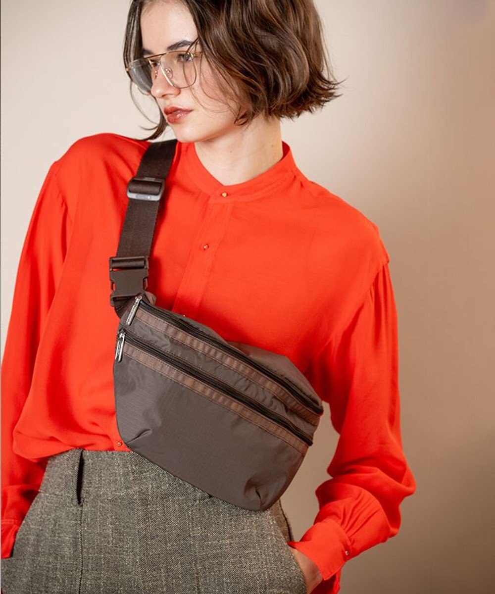 LeSportsac HERITAGE BELT BAG/ダークチョコレート 