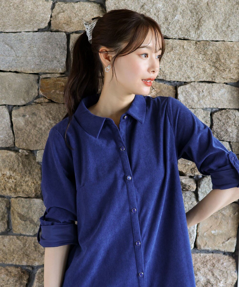 Tiaclasse フラワーパーツ付きシュシュ 