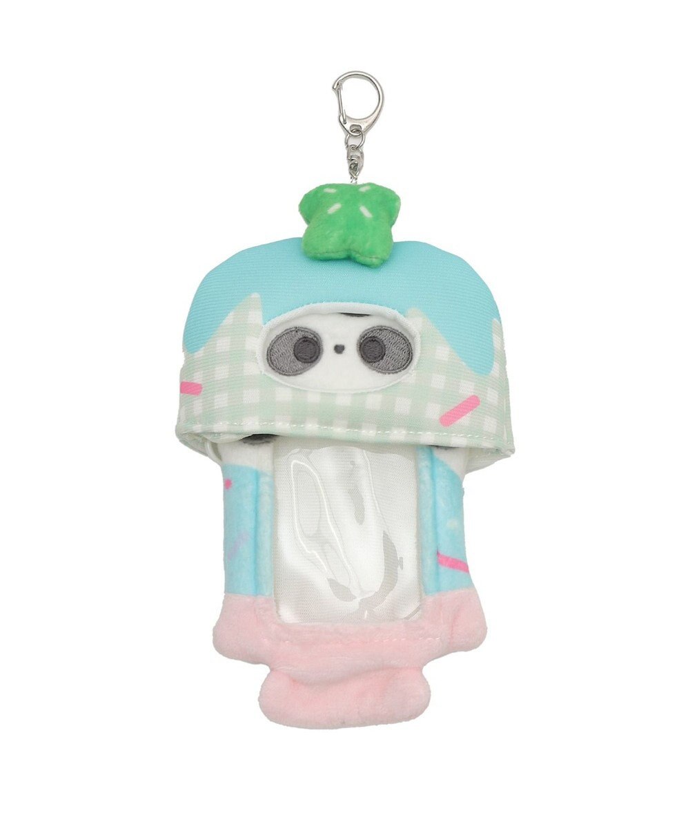 WEGO スイーツアニマルカードホルダーリールキーホルダー 