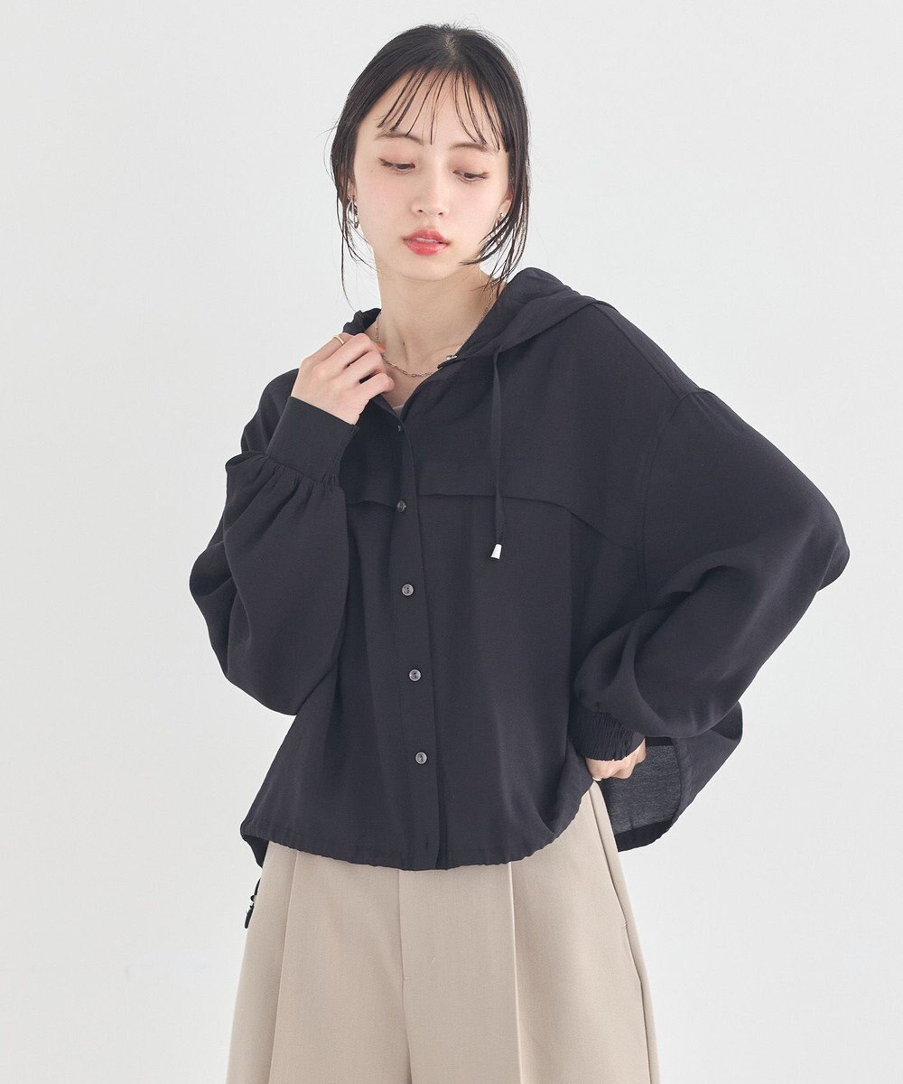 earth music&ecology 【予約】シアーシャツブルゾン 