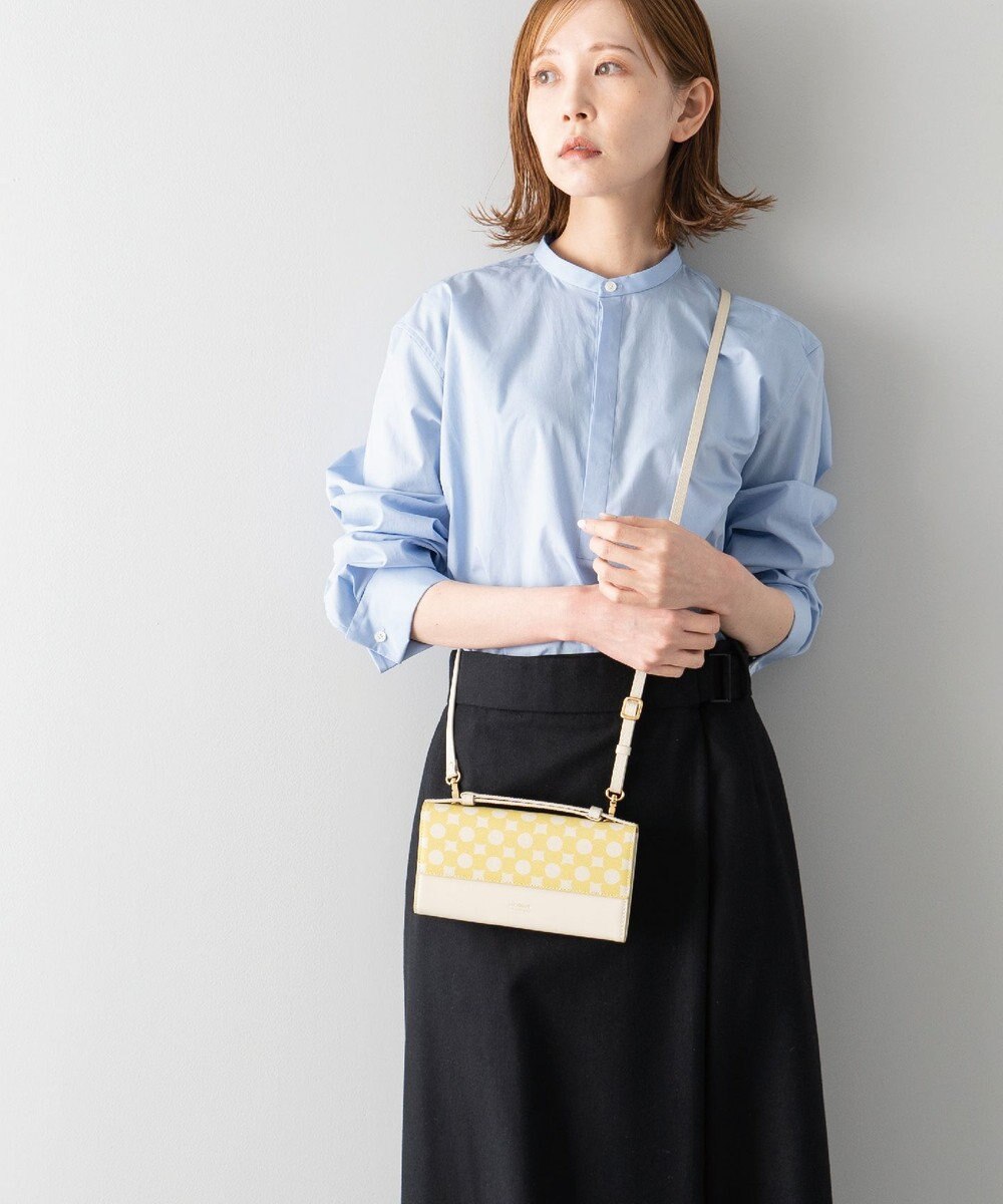 MIYABIYA La quoh with kirakaracho 南蛮七宝プリントレザー お財布ショルダー 