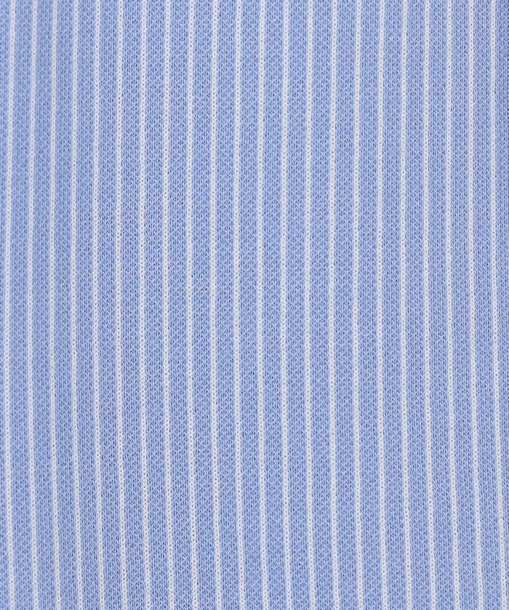 J.PRESS LADIES 【WEB限定・洗える】ストライプジャージー フレア カットソー 