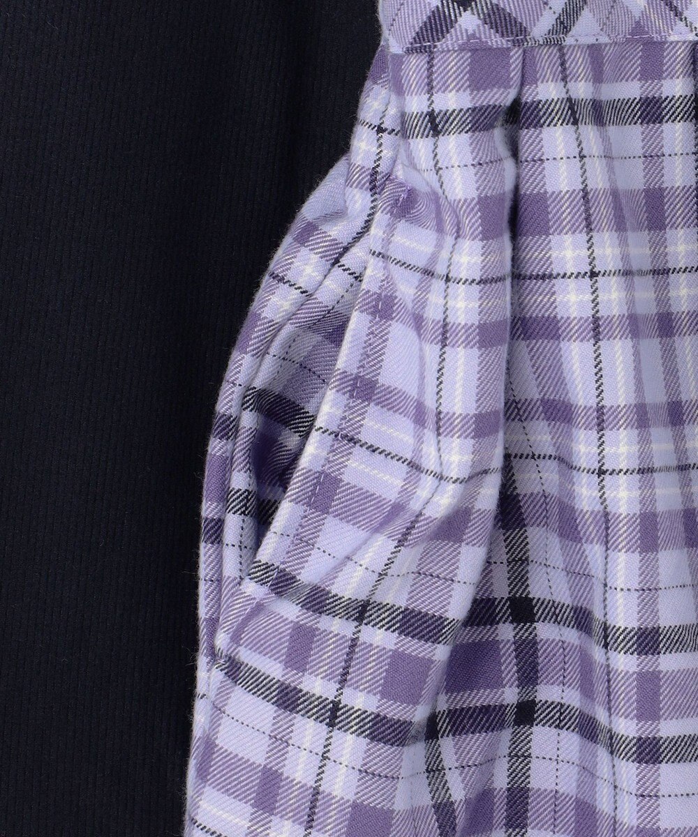 ANY KIDS ドッキングチェックワンピース 