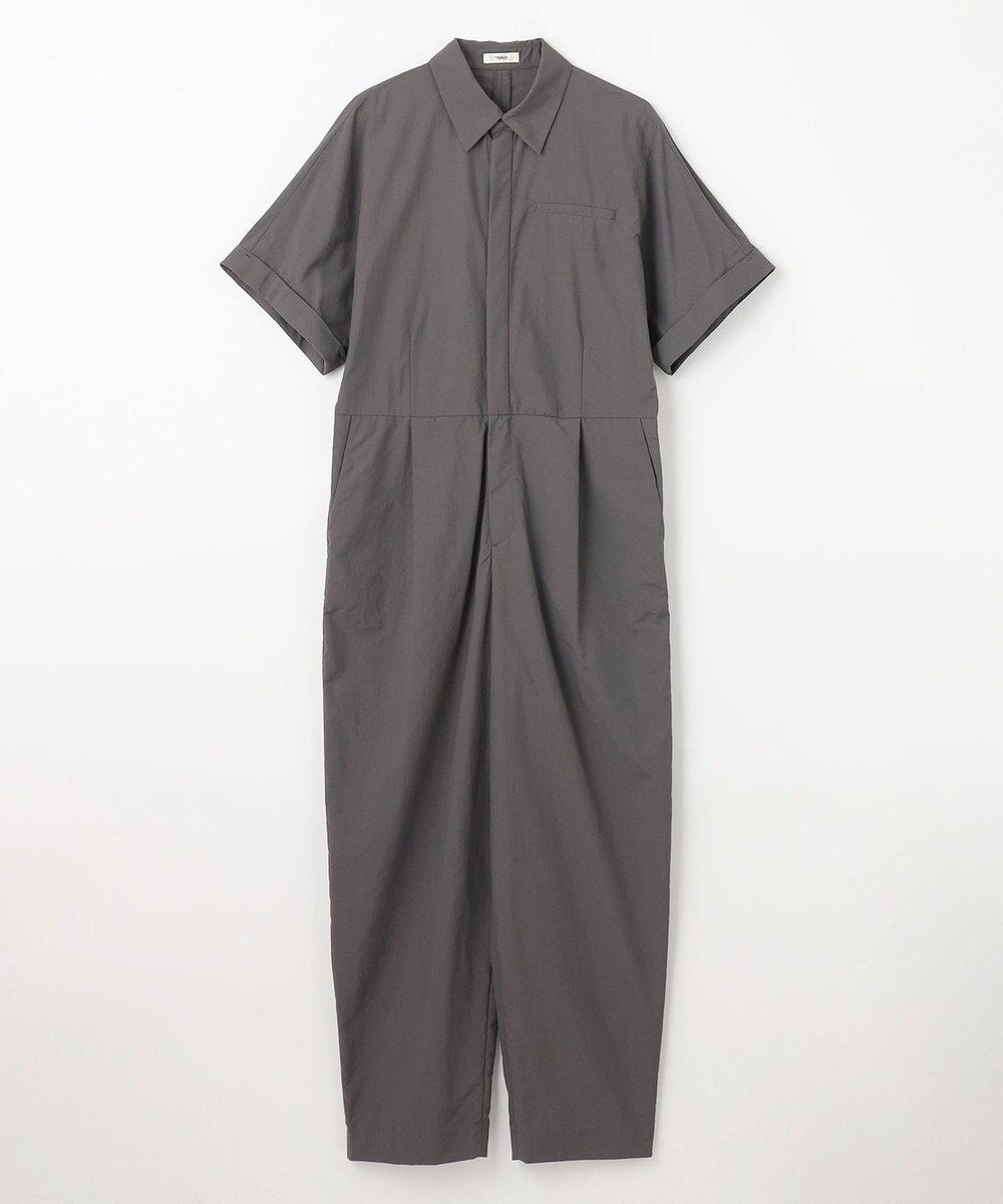 NAVE 【ReNAVE　撥水機能・UVカット・透湿・接触冷感・洗える】ナイロンタスランジャンプスーツ 