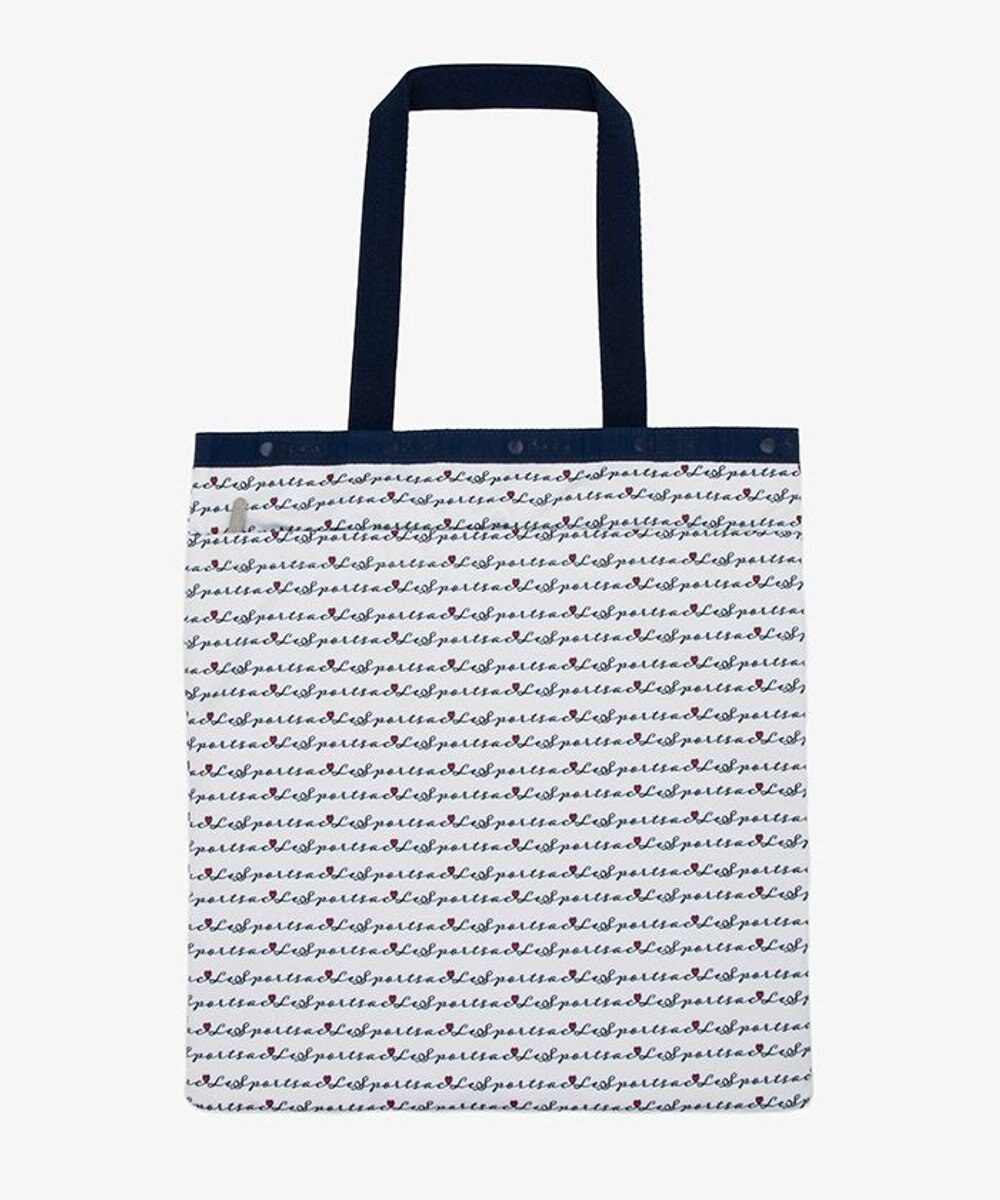 LeSportsac LARGE EMERALD TOTE/マリンロゴボーダー 
