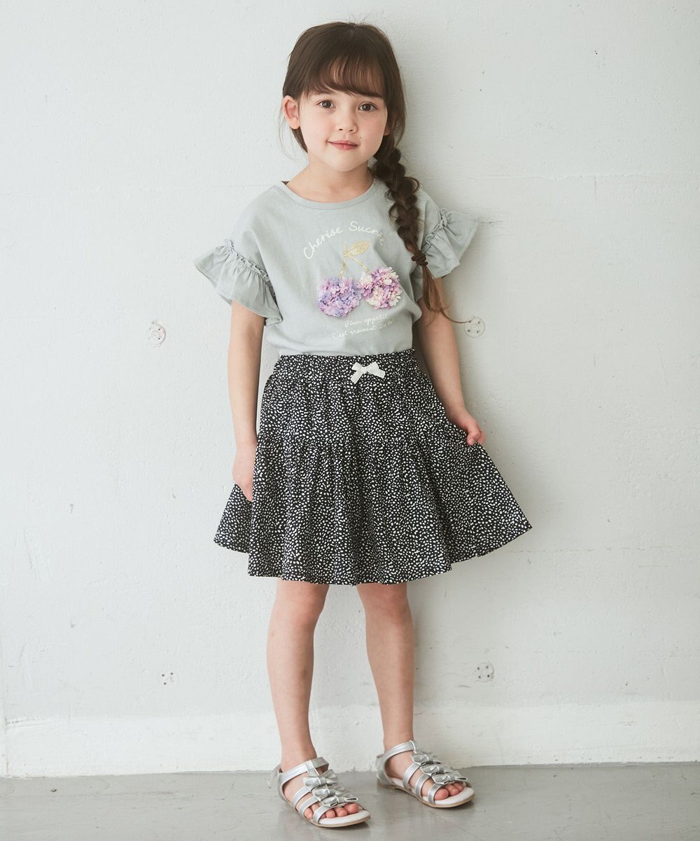 ANY KIDS 総柄スカパン 