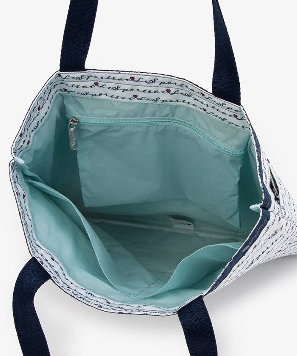 LeSportsac LARGE EMERALD TOTE/マリンロゴボーダー 