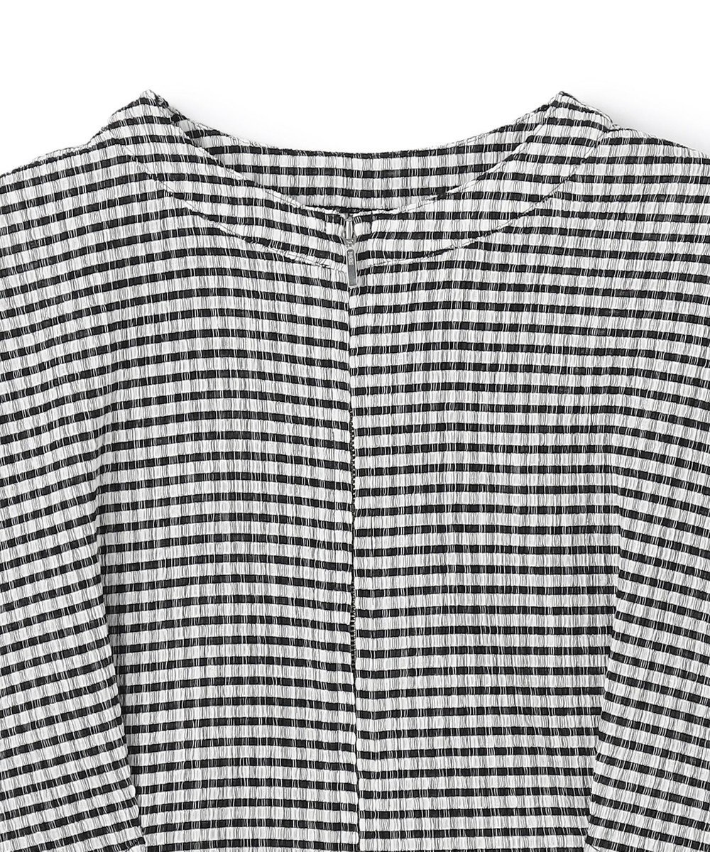 uncrave ギンガムチェック ジレブラウス 