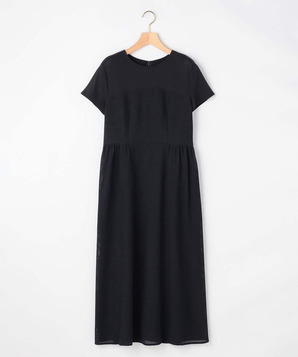 組曲 L 【先行予約】メランジレノクロス ドッキングワンピース 