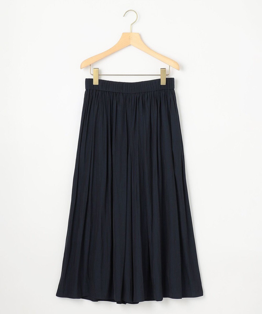 組曲 【秋のNEWカラー追加】ギャザーライトデシン パンツ 