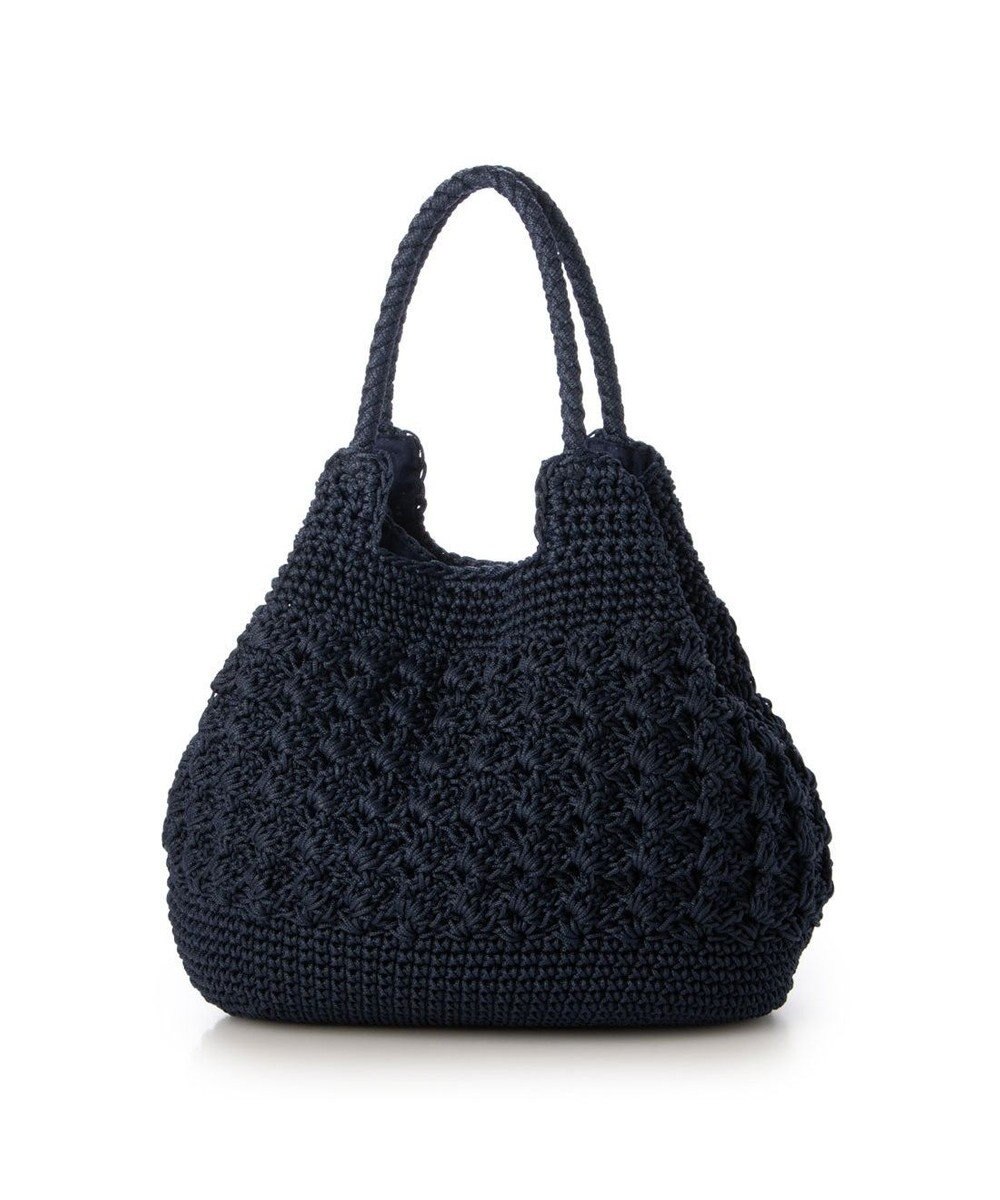 UNBILLION カシュカシュ cachecache / 柄編みベーシックトート カゴバッグ 