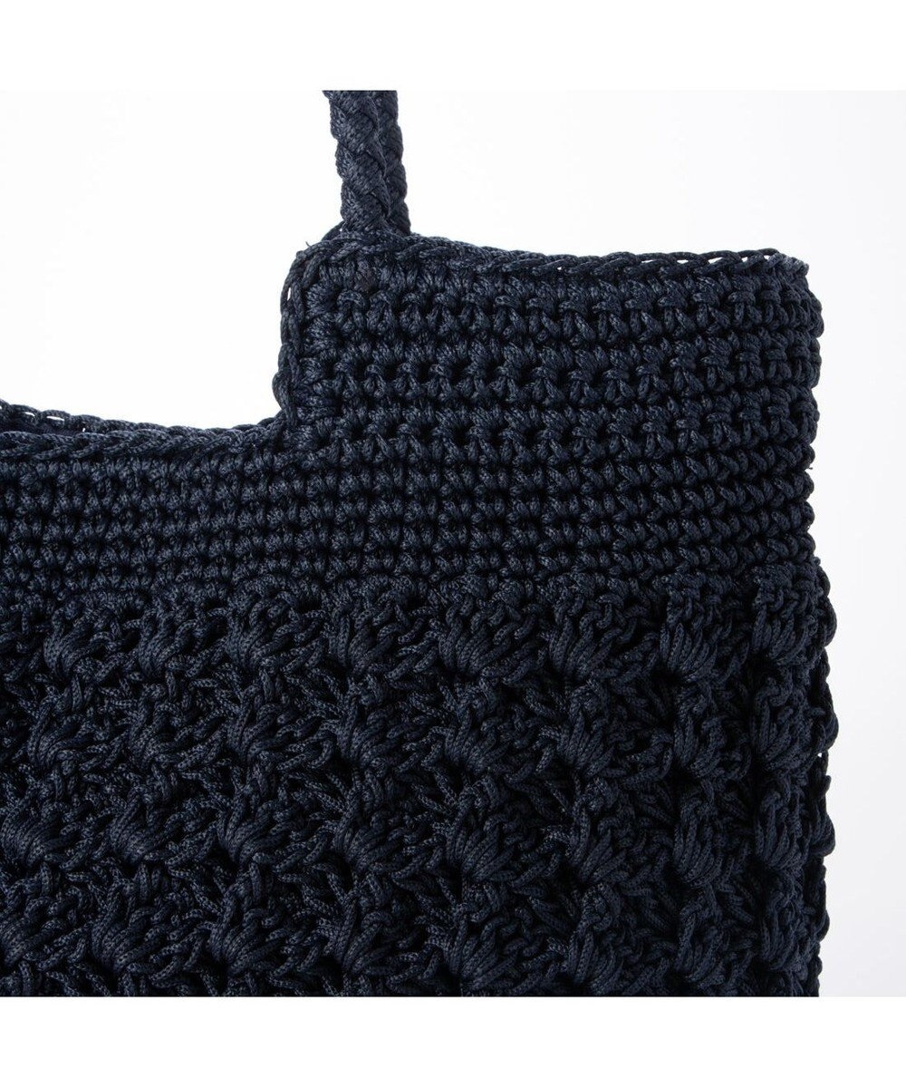 UNBILLION カシュカシュ cachecache / 柄編みベーシックトート カゴバッグ 