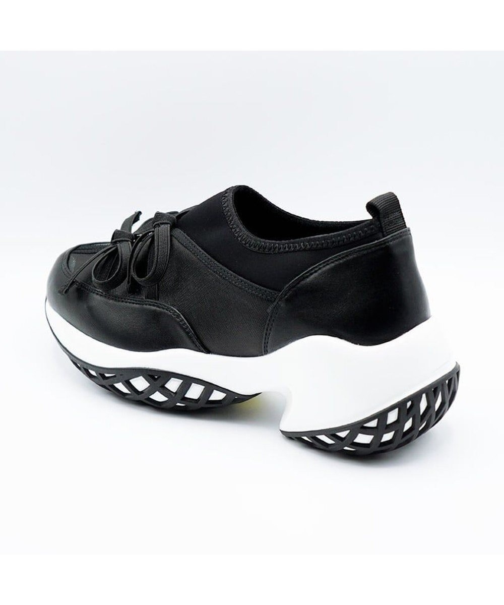 APOM ウォーターレジストプラットフォームリボンスニーカー 