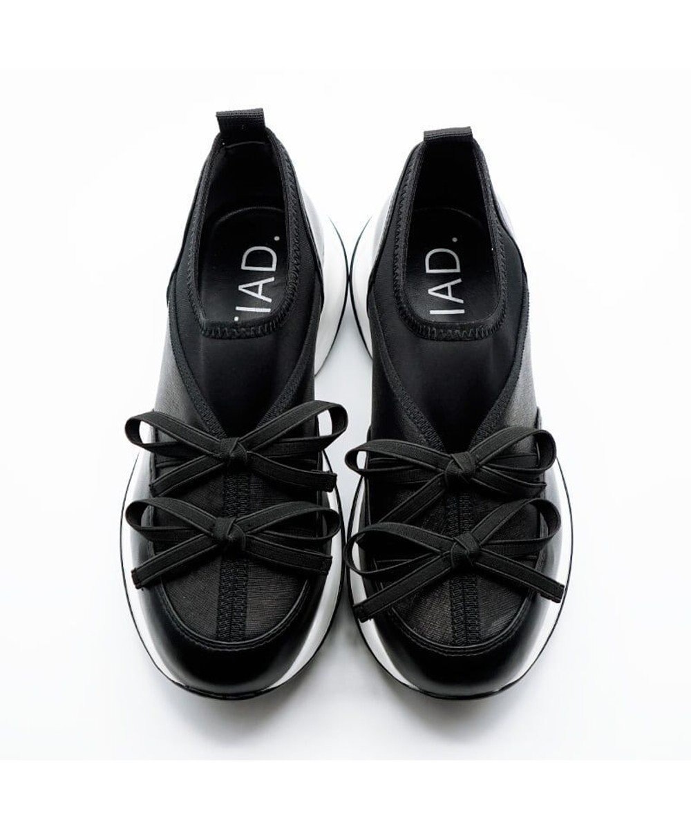 APOM ウォーターレジストプラットフォームリボンスニーカー 