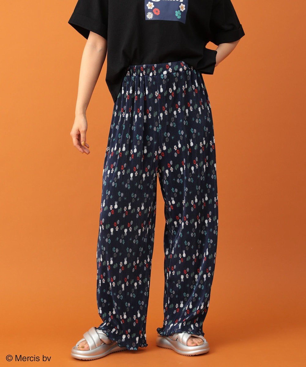 Green Parks ｍｉｆｆｙ／総柄プリーツパンツ 