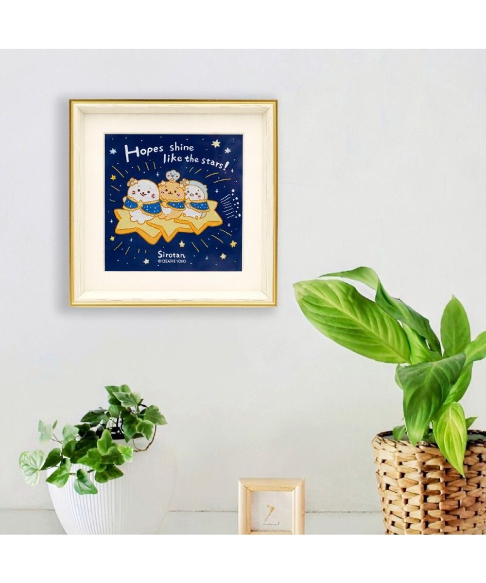 Mother garden しろたん 星空アートフレ―ム 