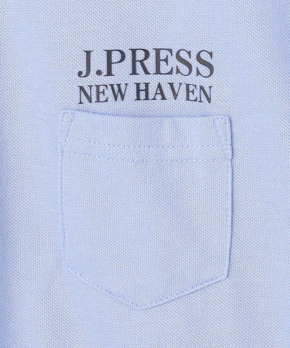 J.PRESS KIDS 【140-170cm】ダブルライン カラー 半袖ポロシャツ 