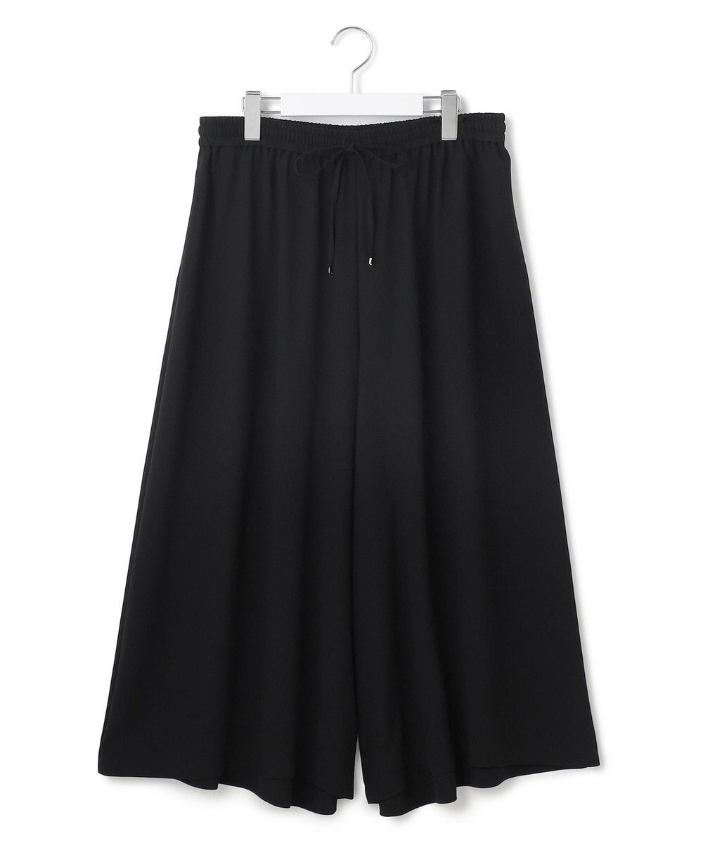 23区 L 【Lサイズ限定/吸水速乾/UVカット/接触冷感/】ストレッチジョーゼット ガウチョパンツ 